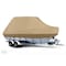 Eevelle Boat Cover CUDDY CABIN Hard Top, Outboard Fits 28ft 6in L up to 120in W Khaki SCVCCTT28120B-KHA - alternate 1